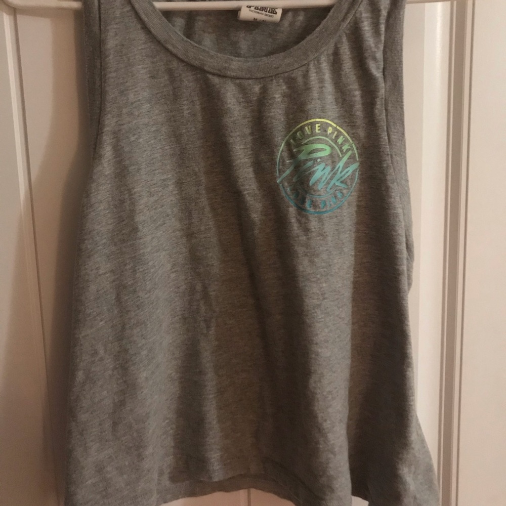 VS PINK cropped tank top